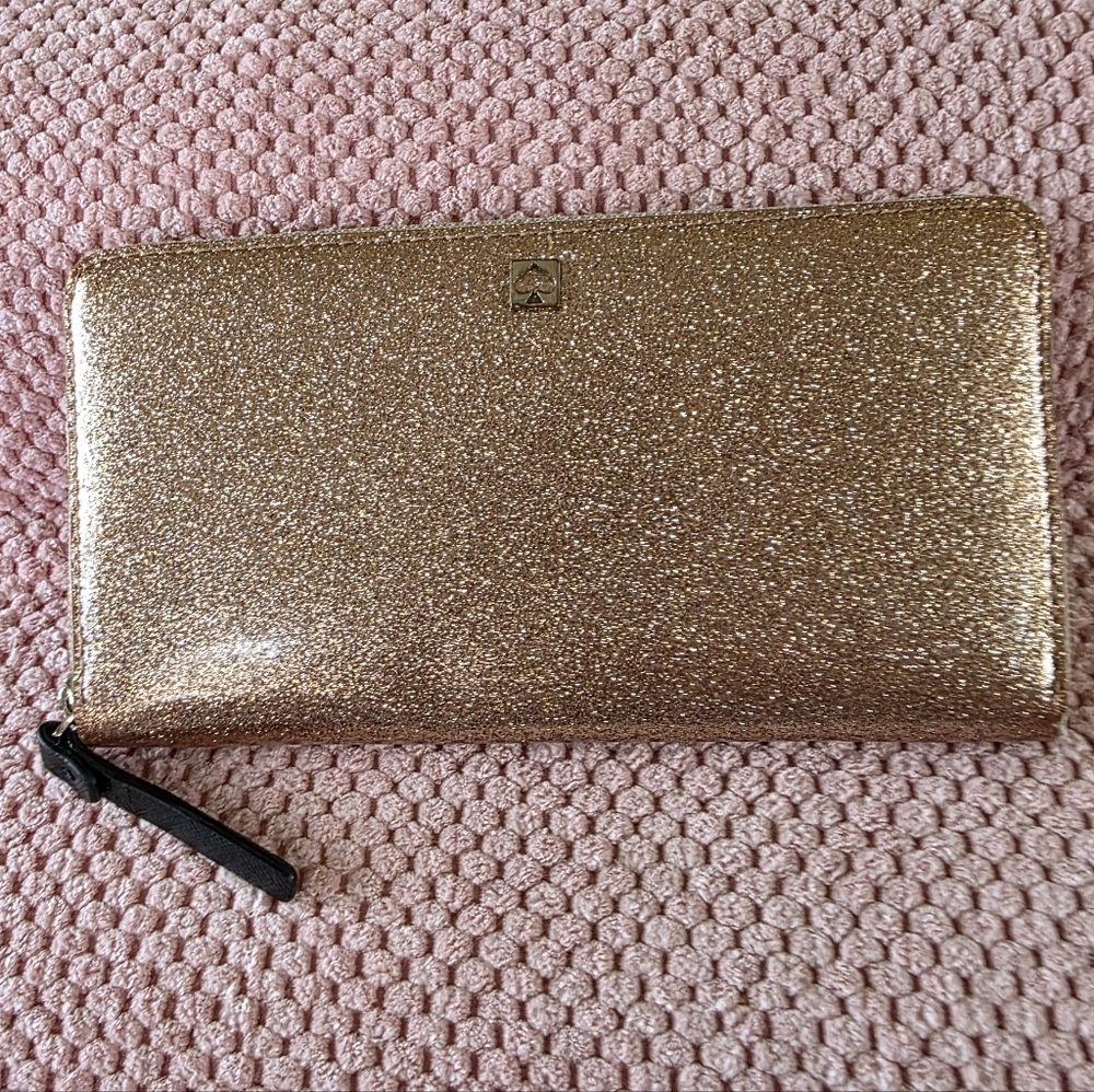 Kate Spade Sparkling Gold Wallet